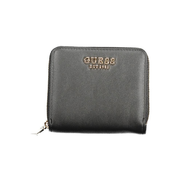 Guess Jeans Black Polyethylene Women Wallet GU-39271 Guess Jeans Black Polyethylene Women Wallet GU-39271