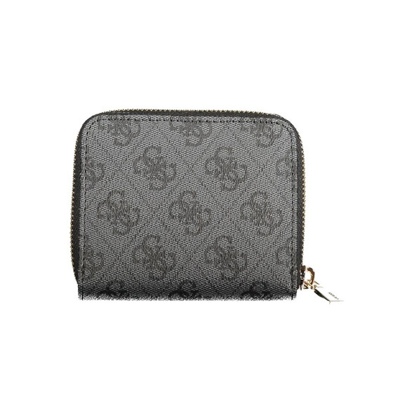 Guess Jeans Black Polyethylene Women Wallet GU-39291 Guess Jeans Black Polyethylene Women Wallet GU-39291