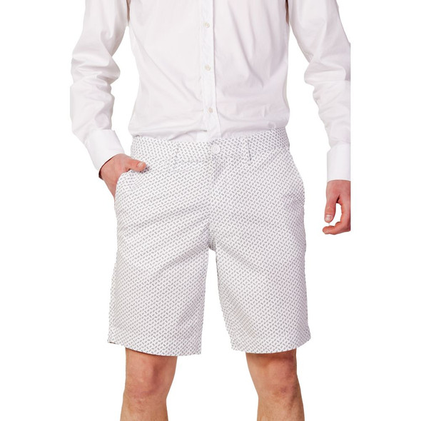 White Cotton Bermuda AR10995700008RO White Cotton Bermuda AR10995700008RO