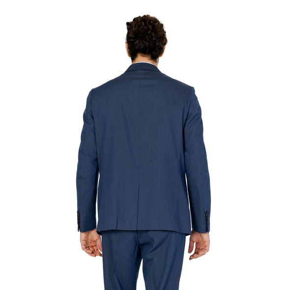 Blue Polyester Blazer AN13367100010RO Blue Polyester Blazer AN13367100010RO