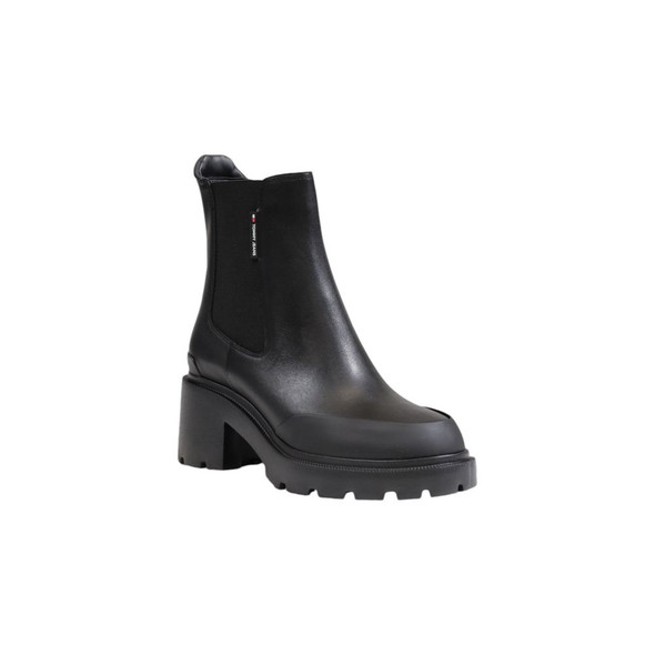 Black Leather Ankle TO14582000009RO Black Leather Ankle TO14582000009RO