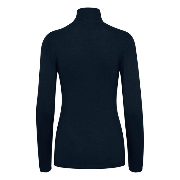 Blue Viscose Turtleneck Blue Viscose Turtleneck