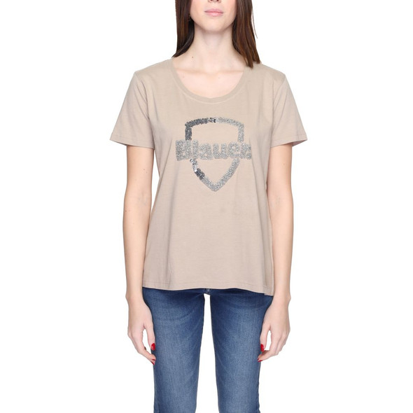 Beige Cotton T-Shirt BL13445400309RO Beige Cotton T-Shirt BL13445400309RO