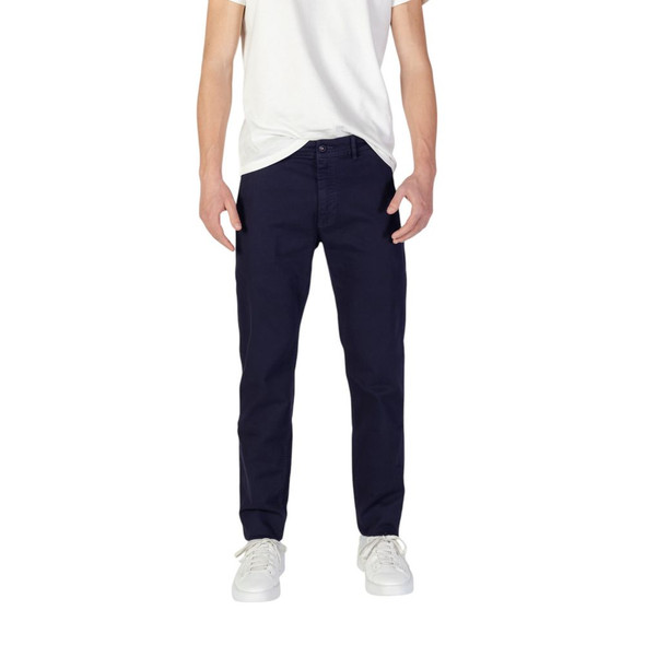 Blue Cotton Skinny Pant BO14898800128RO Blue Cotton Skinny Pant BO14898800128RO