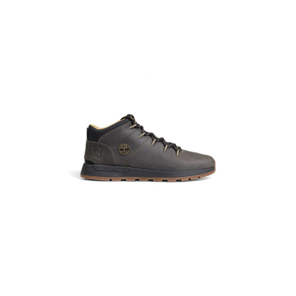 Gray Recycled Leather Sneaker Gray Recycled Leather Sneaker