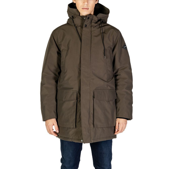 Green Polyamide Parka Green Polyamide Parka