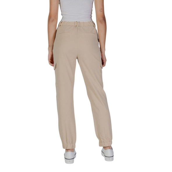 B.Young Beige Polyester Pant B.Young Beige Polyester Pant