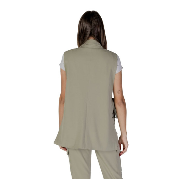 Green Polyester Waistcoat Green Polyester Waistcoat