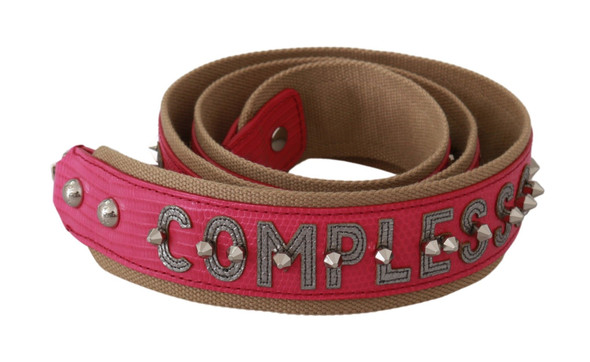 Dolce & Gabbana Pink Handbag Accessory Leather Shoulder Strap Dolce & Gabbana Pink Handbag Accessory Leather Shoulder Strap