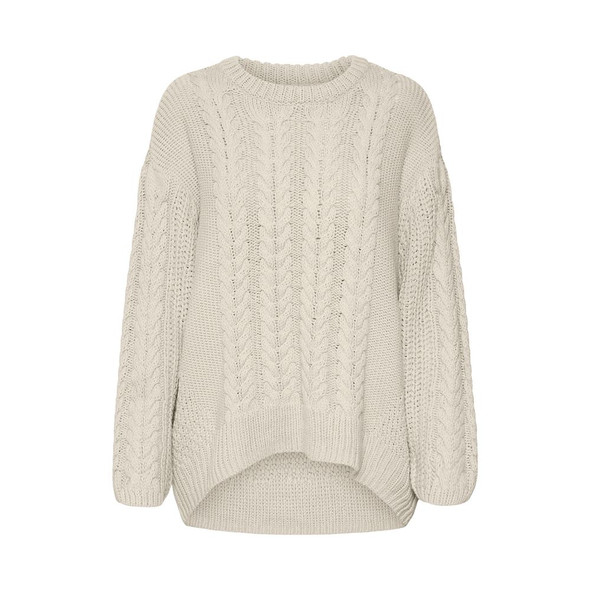 Beige Cotton Sweater VE15173002507RO Beige Cotton Sweater VE15173002507RO
