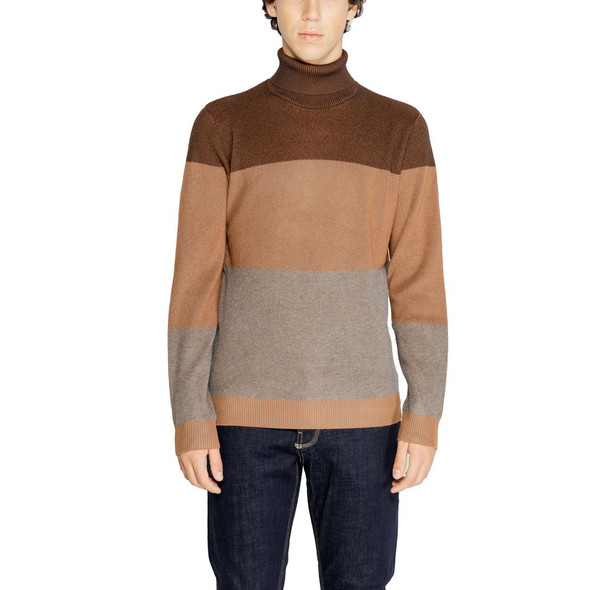 Brown Viscose Turtleneck Brown Viscose Turtleneck