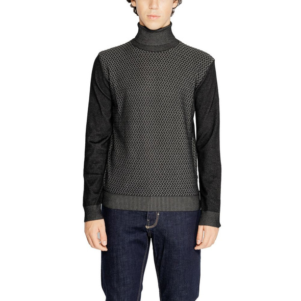 Black Viscose Turtleneck HA15189000009RO Black Viscose Turtleneck HA15189000009RO