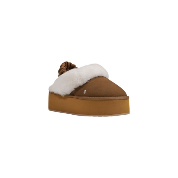 Beige Suede Leather Platform Beige Suede Leather Platform