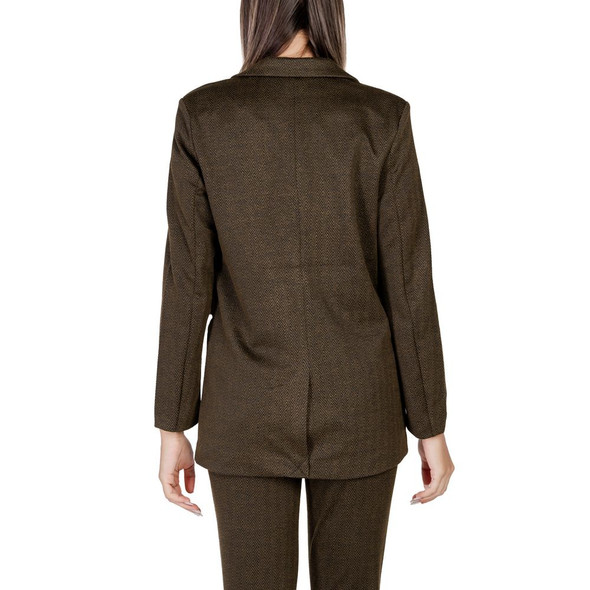 Green Polyester Blazer Green Polyester Blazer