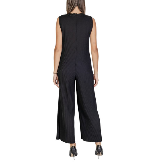Black Polyester Jumpsuit Black Polyester Jumpsuit