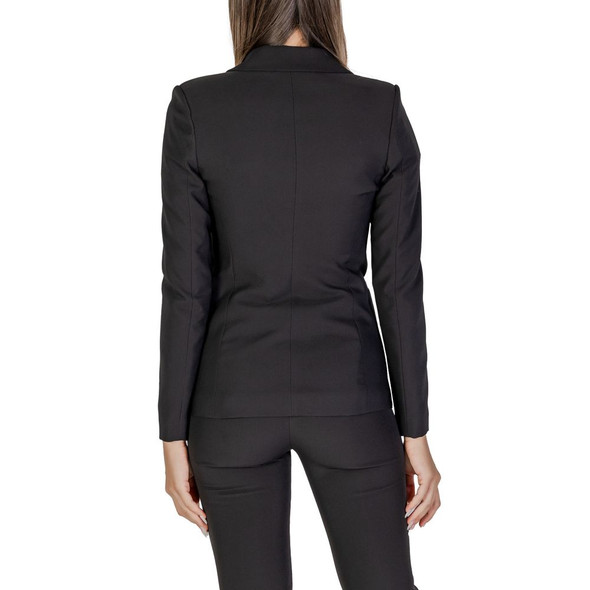 Black Polyester Blazer SA15620200009RO Black Polyester Blazer SA15620200009RO