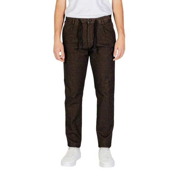Gray Cotton Pant HA15661800147RO Gray Cotton Pant HA15661800147RO