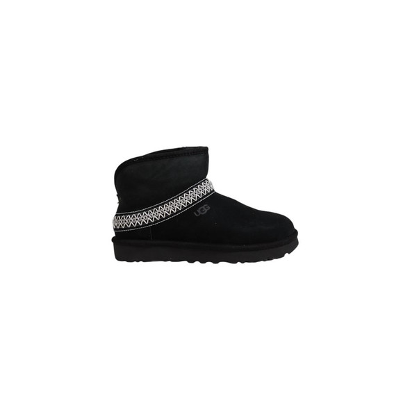 UGG Black Suede Leather Ankle UG15693400009RO UGG Black Suede Leather Ankle UG15693400009RO