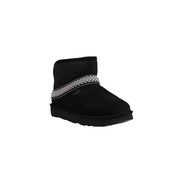 UGG Black Suede Leather Ankle UG15693400009RO UGG Black Suede Leather Ankle UG15693400009RO