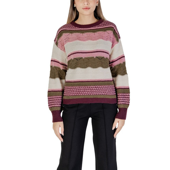 Multicolor Recycled Polyester Sweater Multicolor Recycled Polyester Sweater