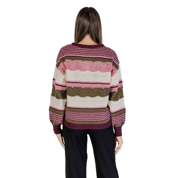 Multicolor Recycled Polyester Sweater Multicolor Recycled Polyester Sweater