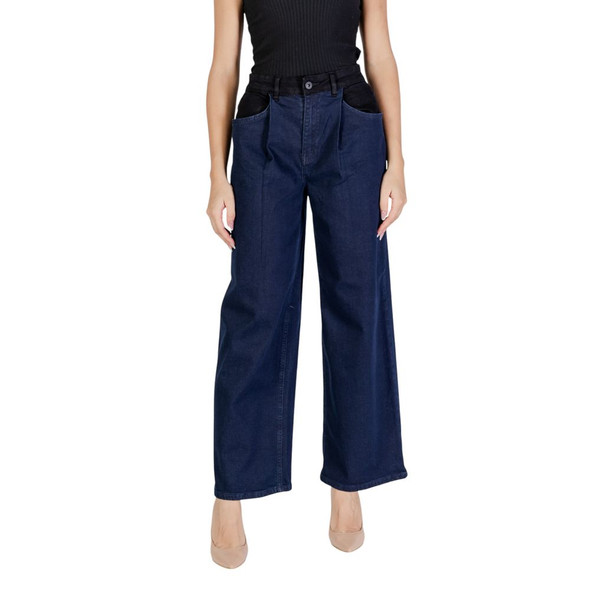 Blue Cotton Pant IC15691701781RO Blue Cotton Pant IC15691701781RO