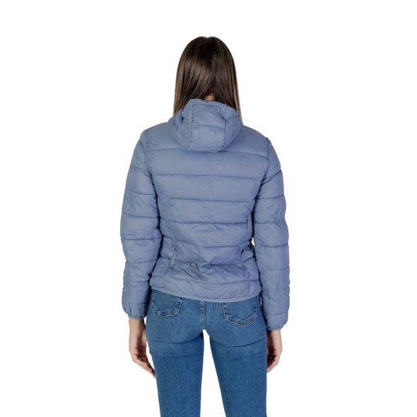 Blue Nylon Jackets & Coat BY15712200375RO Blue Nylon Jackets & Coat BY15712200375RO