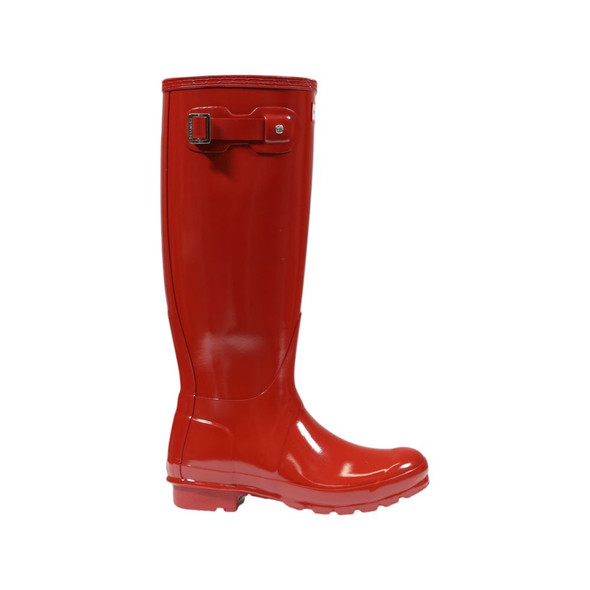 Red Recycled Polyester Ankle Red Recycled Polyester Ankle