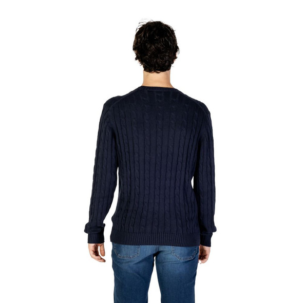 Blue Cotton Sweater US15719300010RO Blue Cotton Sweater US15719300010RO