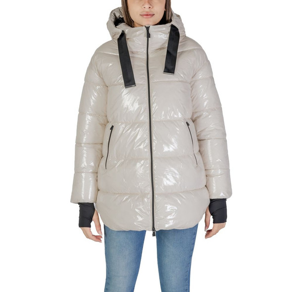 Beige Polyamide Parka Beige Polyamide Parka