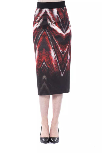Multicolor Polyester Women Skirt Multicolor Polyester Women Skirt