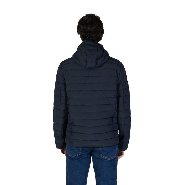 Blue Polyester Jackets & Coat SU15734300010RO Blue Polyester Jackets & Coat SU15734300010RO