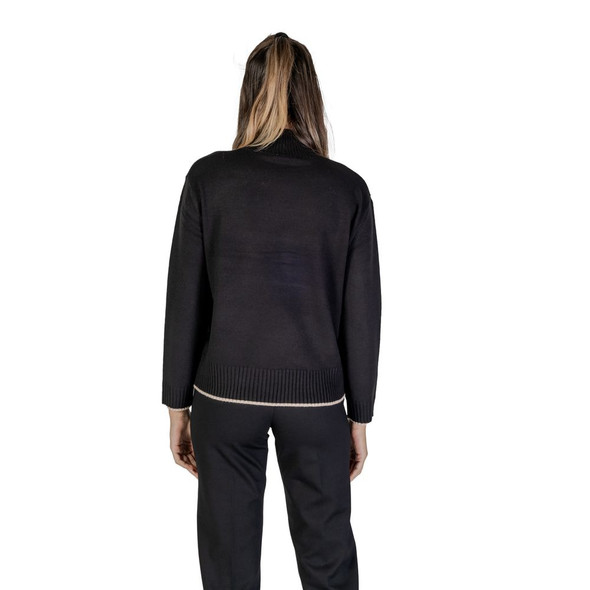 Black Polyester Sweater ST15734000009RO Black Polyester Sweater ST15734000009RO