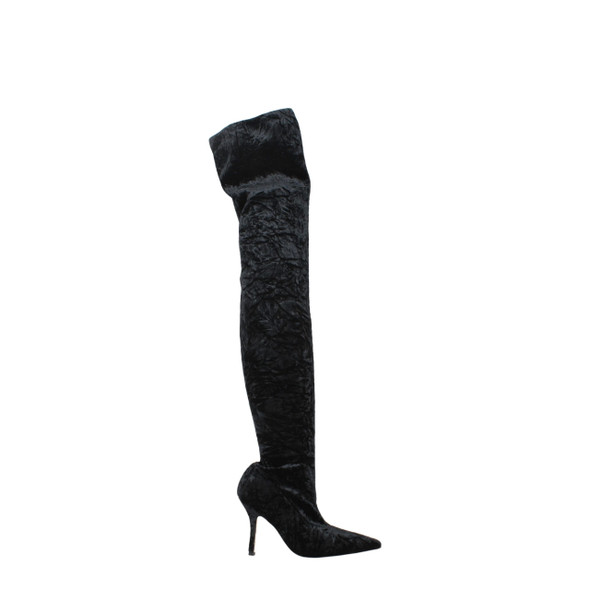 Black Velvet Over The Knee Black Velvet Over The Knee