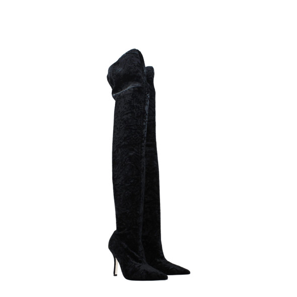 Black Velvet Over The Knee Black Velvet Over The Knee