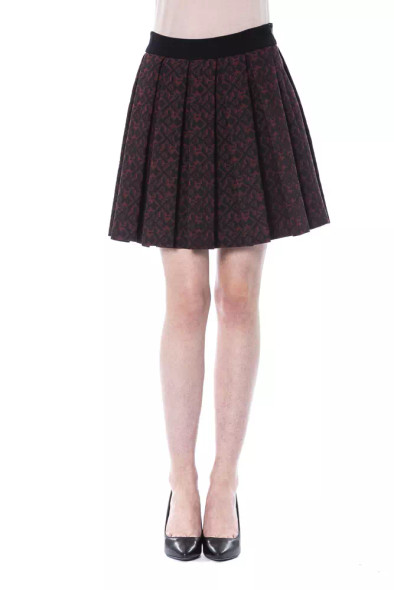BYBLOS Brown Cotton Women Skirt BYBLOS Brown Cotton Women Skirt