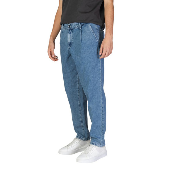 Blue Cotton Relaxed Fit Jean JA15819100176RO Blue Cotton Relaxed Fit Jean JA15819100176RO