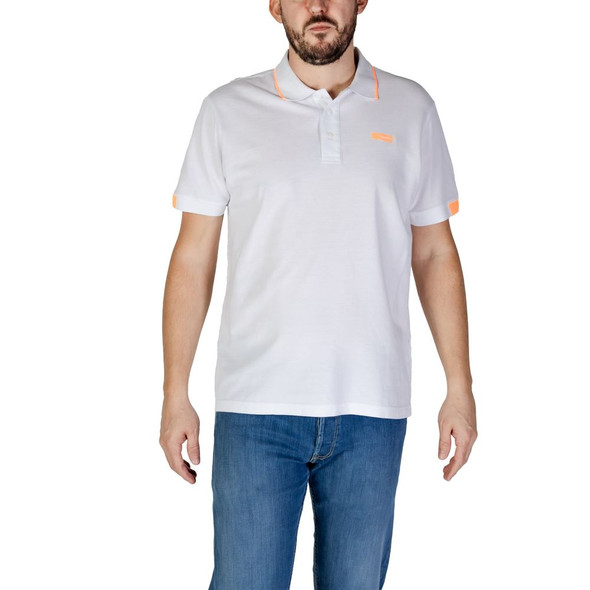 White Cotton Polo Shirt RE15821600008RO White Cotton Polo Shirt RE15821600008RO