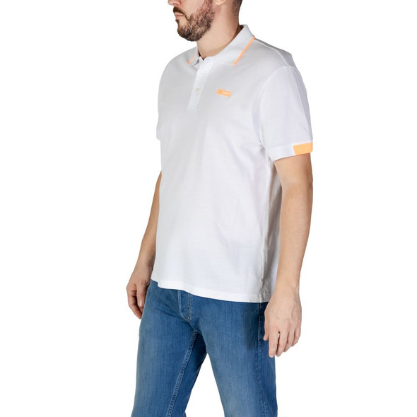 White Cotton Polo Shirt RE15821600008RO White Cotton Polo Shirt RE15821600008RO