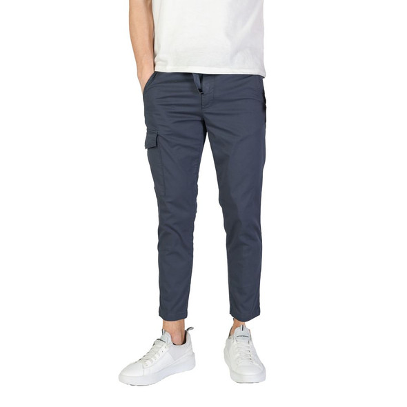 Blue Cotton Pant RE15823000010RO Blue Cotton Pant RE15823000010RO