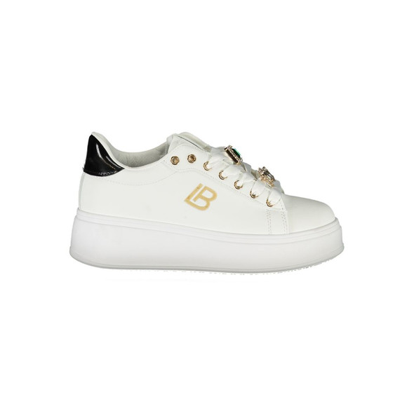 White Synthetic Women Sneaker LA-36475 White Synthetic Women Sneaker LA-36475