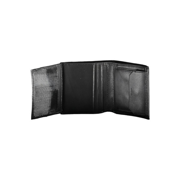 Black Leather Men Wallet CA-38060 Black Leather Men Wallet CA-38060
