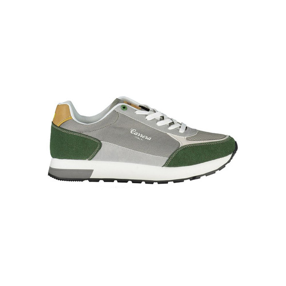 Carrera Gray Polyester Sneaker CA-21896 Carrera Gray Polyester Sneaker CA-21896