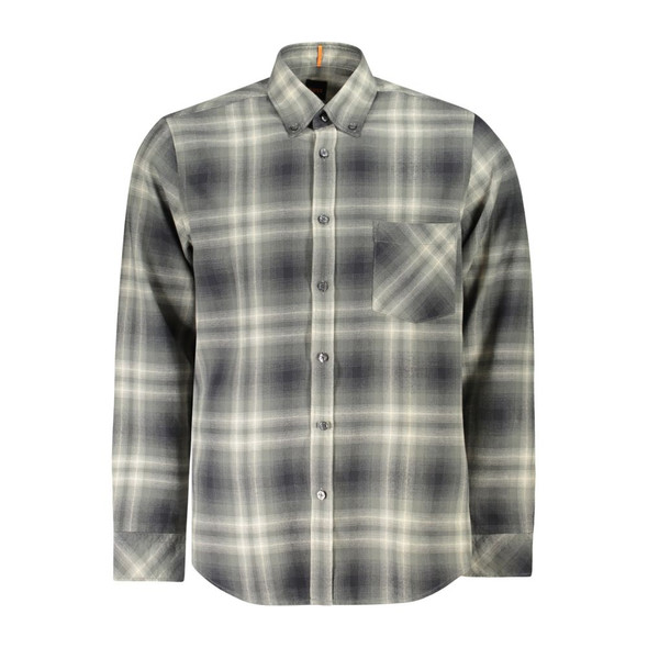 Green Cotton Shirt BO-34578 Green Cotton Shirt BO-34578