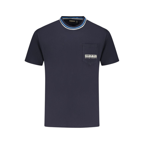 Blue Cotton T-Shirt NA-35874 Blue Cotton T-Shirt NA-35874