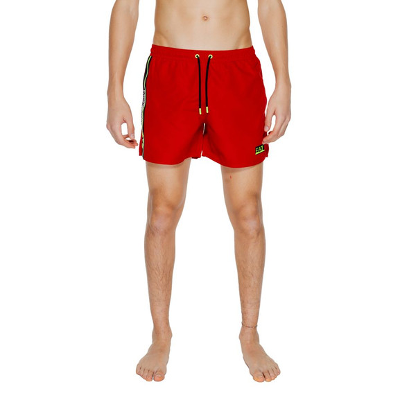 Red Polyester Swim Short Red Polyester Swim Short