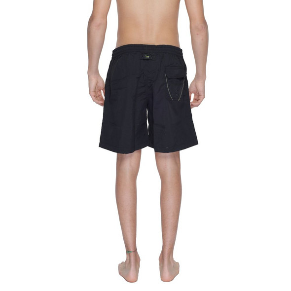 Black Polyamide Swim Short Black Polyamide Swim Short