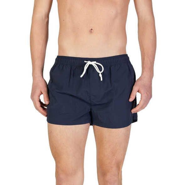 Blue Polyester Swim Short Blue Polyester Swim Short