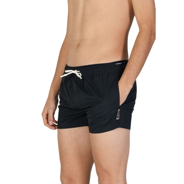 Black Polyester Swim Short Black Polyester Swim Short