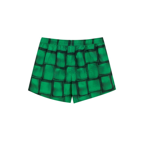 Bottega Veneta Green Polyamide Swim Short Bottega Veneta Green Polyamide Swim Short
